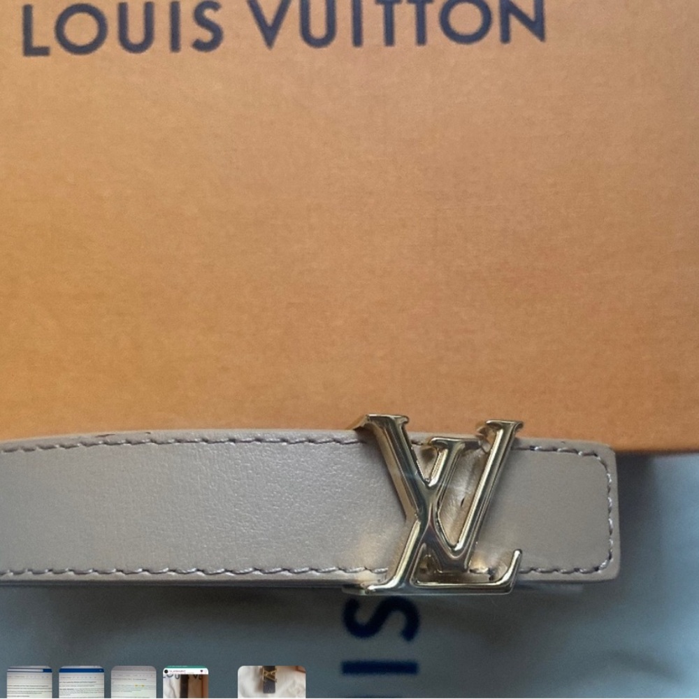 NEW Authentic reversible LV Belt size 80 20mm